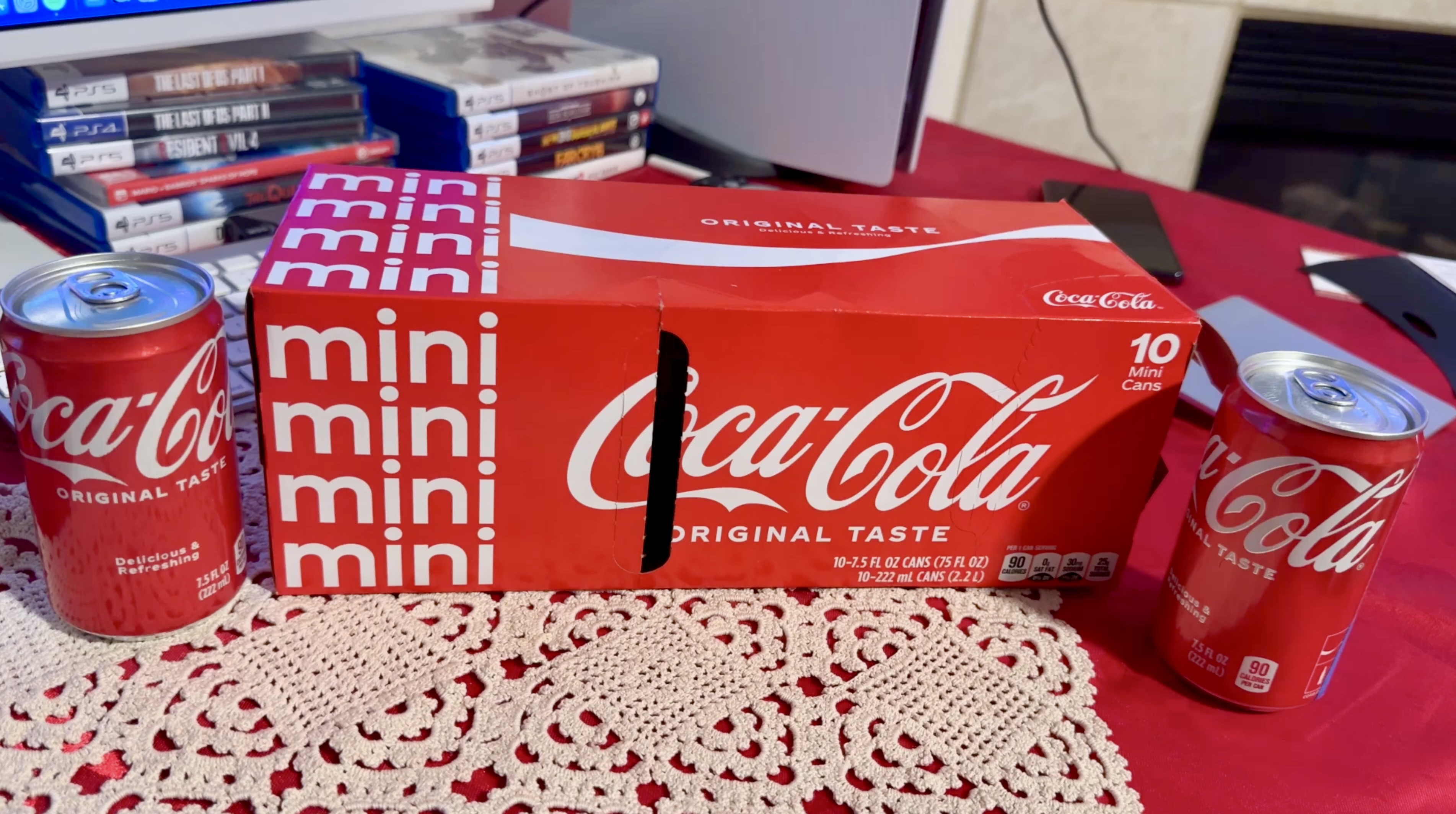 Watch Coca Cola Mini Original 10 pack 7.5oz Review on Amazon Live